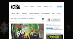Desktop Screenshot of kerisa.net
